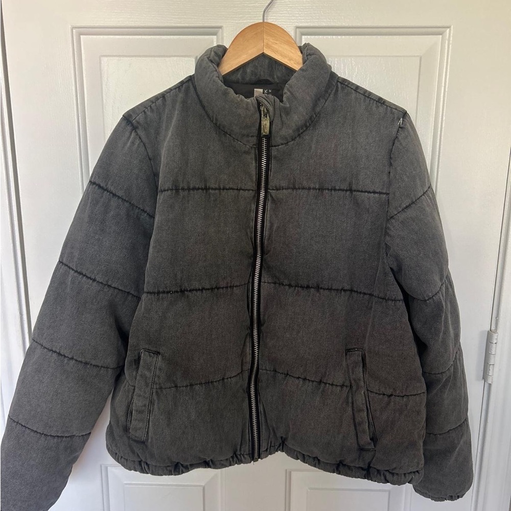 Marc New York Dark Gray Puffer Jacket - Picture 3 of 7